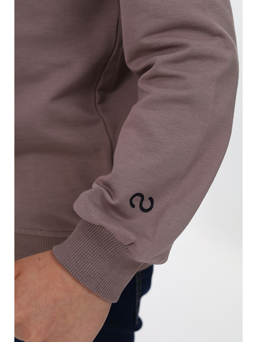 Kahverengi Erkek Çocuk Baskılı Sweatshirt-3