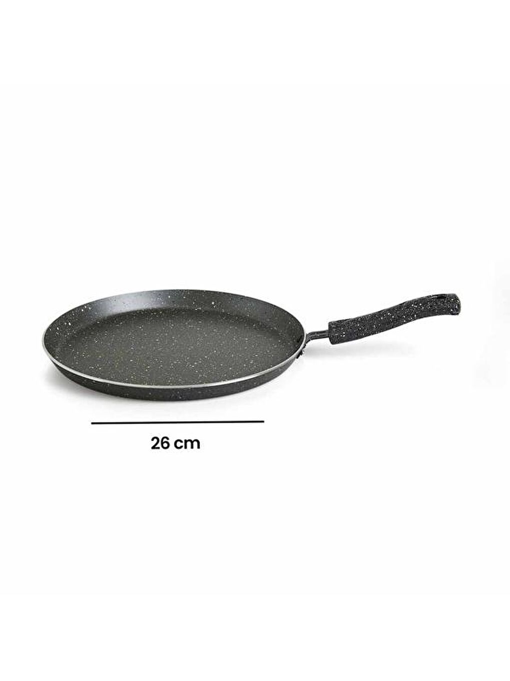 Gri Granit Krep Tavası - 26 cm-5