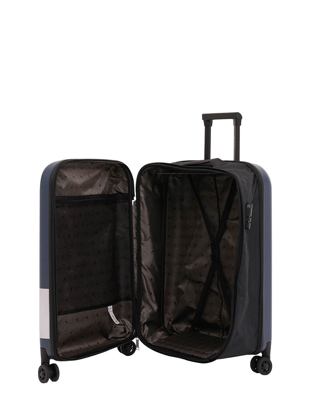 Katlanabilir Valiz -O 4FX Lacivert Unisex Orta Boy Valiz-4