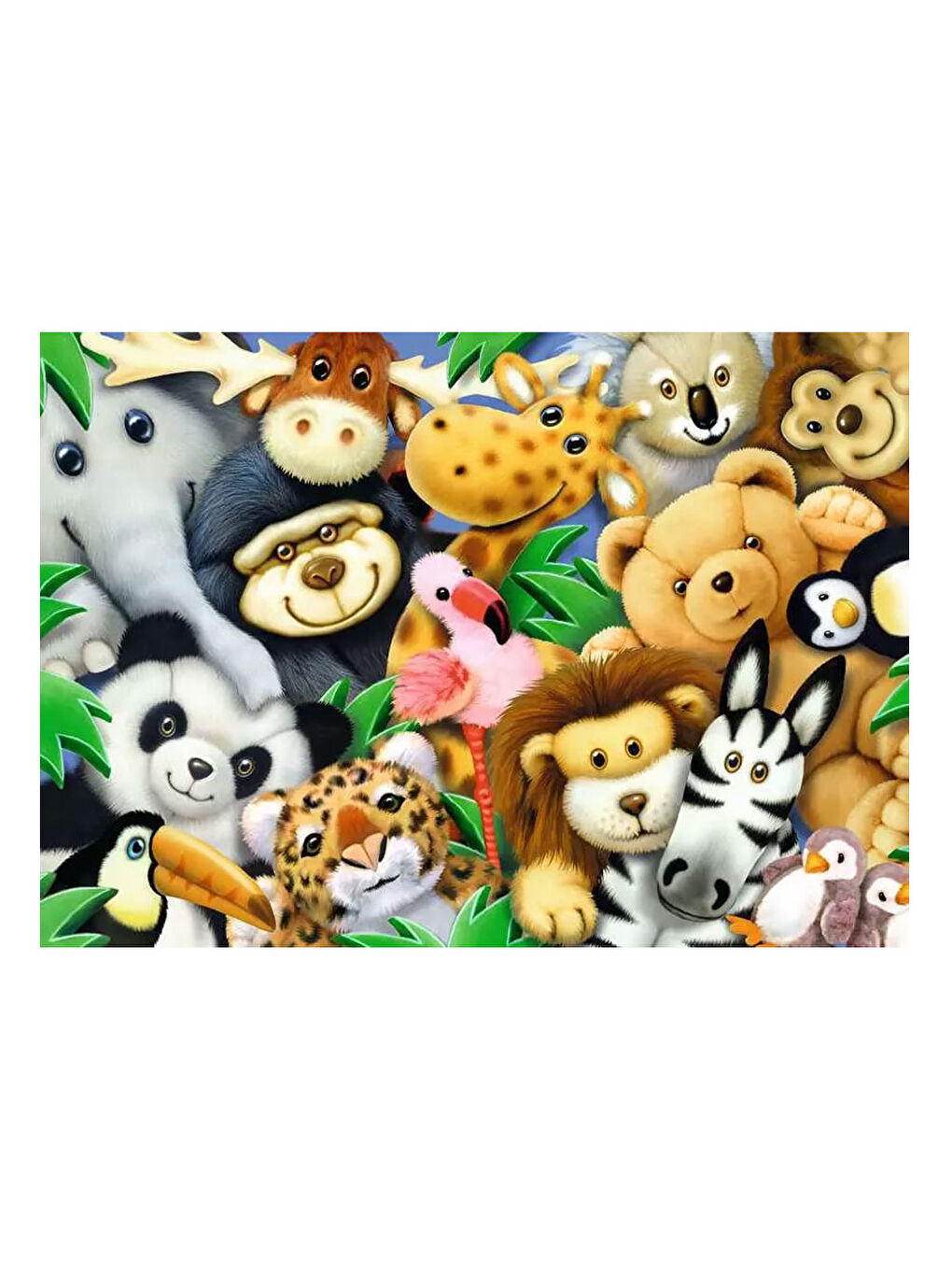 35 Parça Puzzle Peluşlar 87945-1