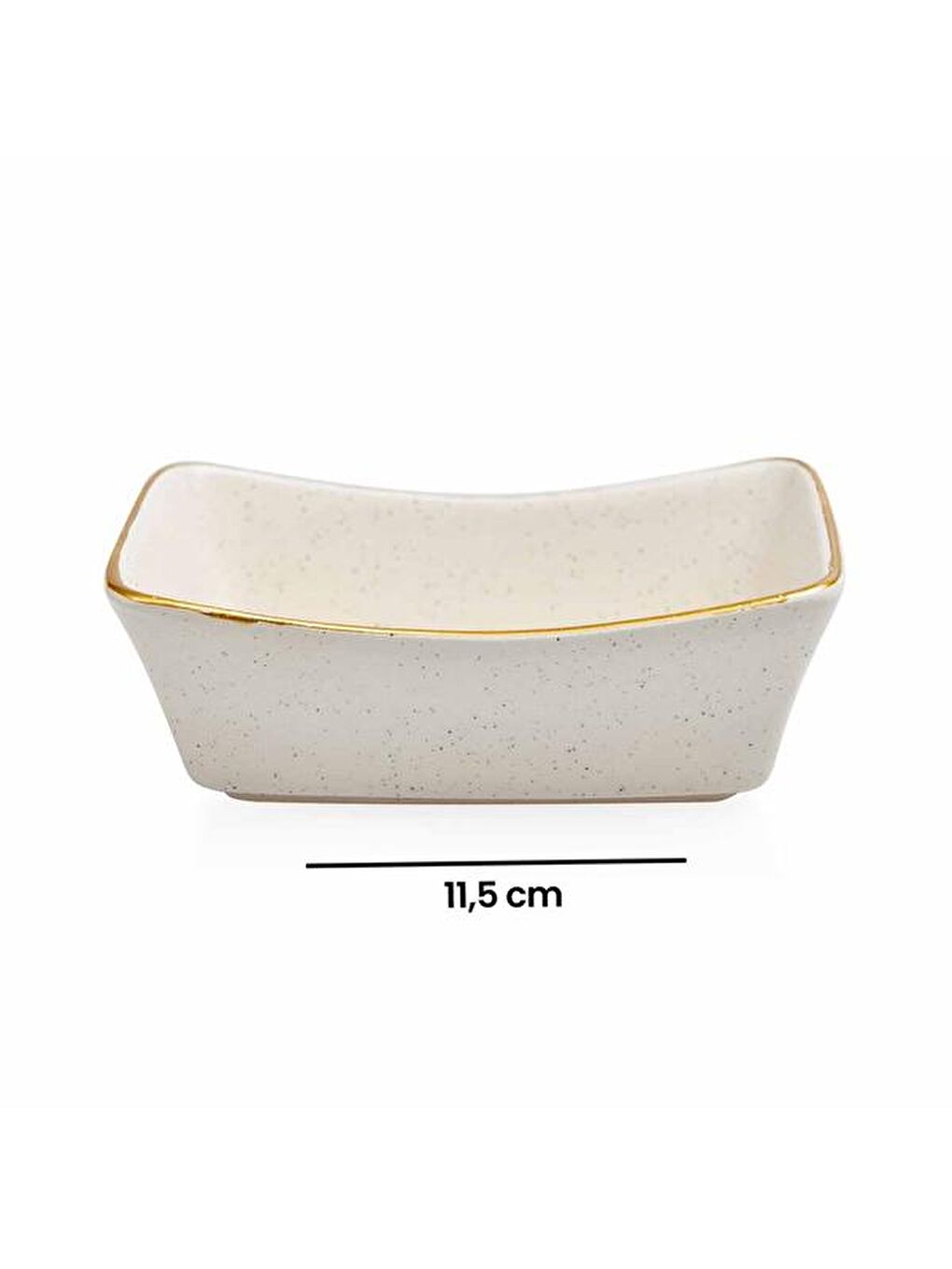 Ekru Kayık Çerezlik - 11,5 cm-5