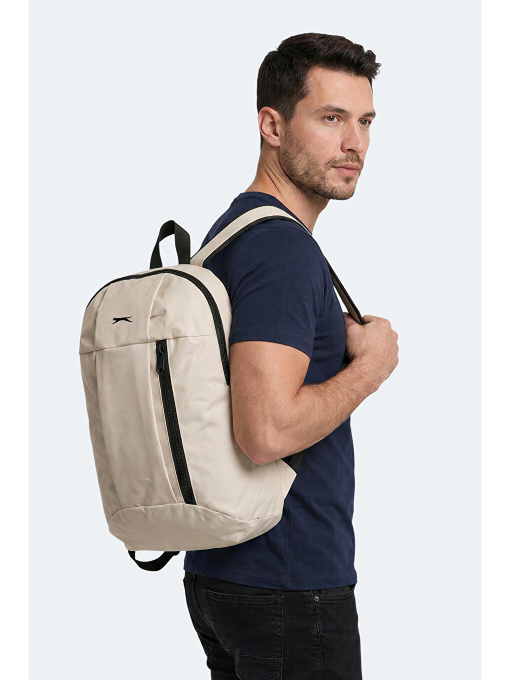 Glow Unisex Bej Sırt Çantası-2