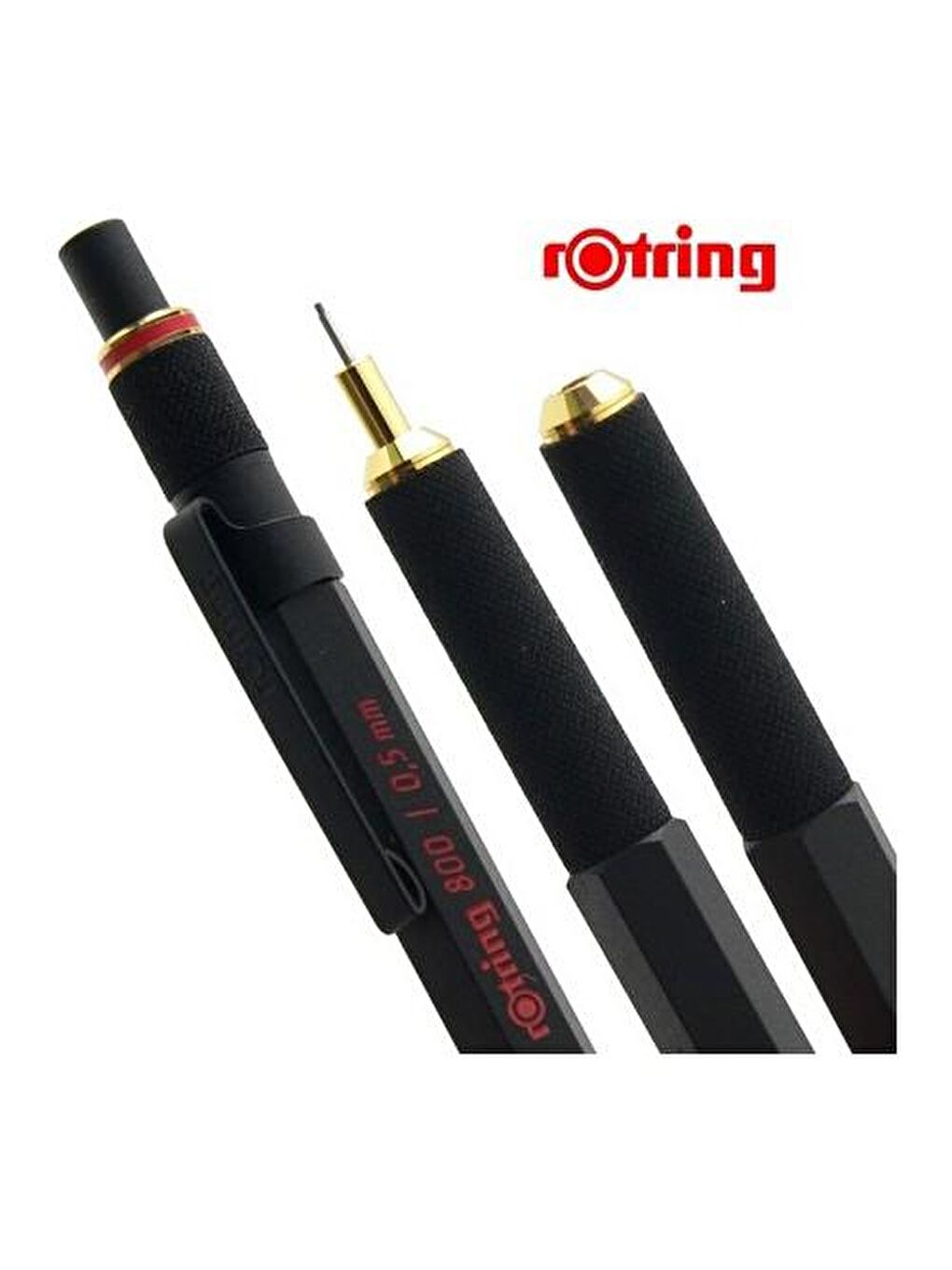 Rotring Siyah 800 Versatil Kalem 0.5 Siyah 1904447 - 4