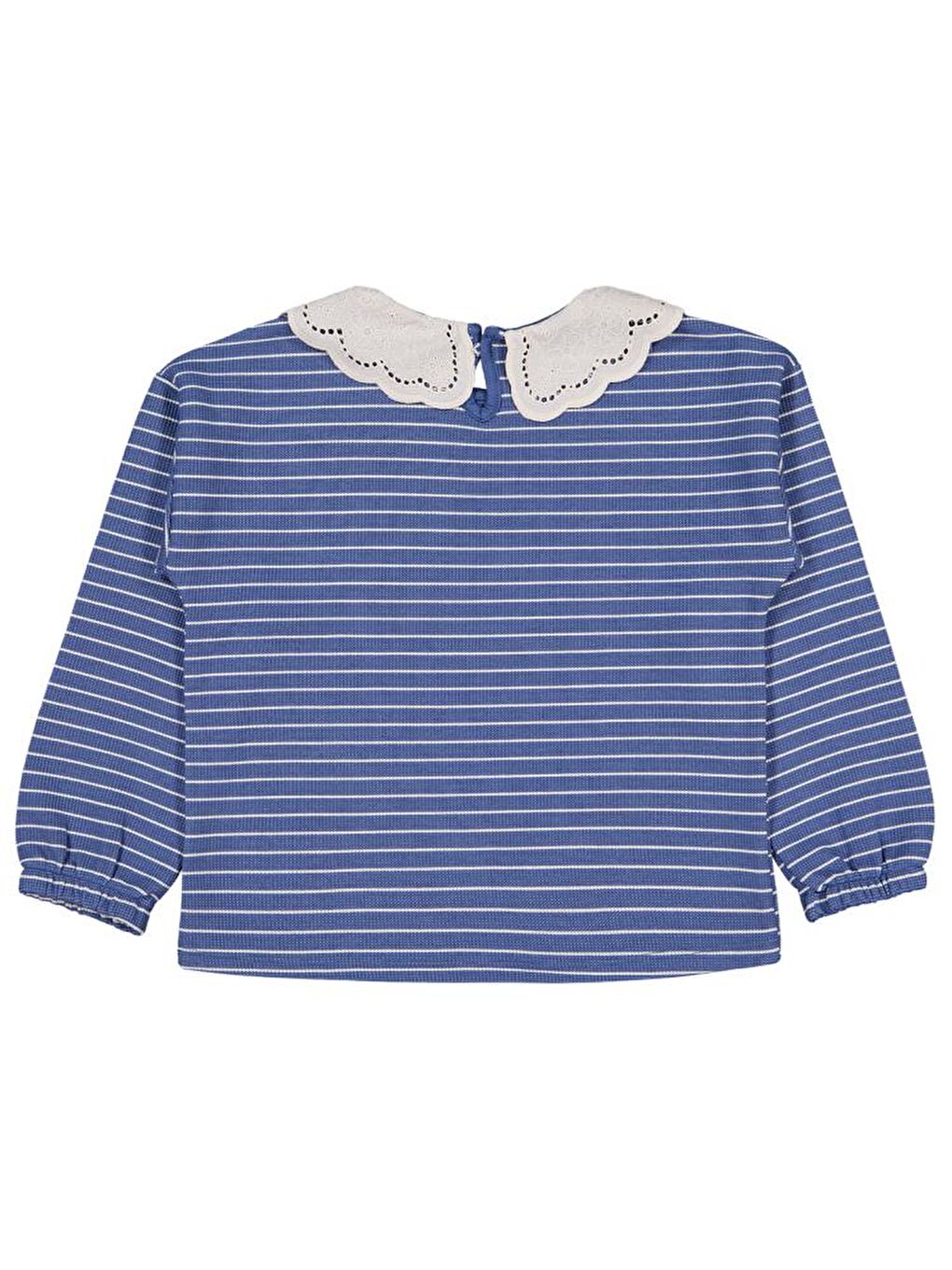 Petrol Girls Çizgili 6-9 Yaş Sweatshirt - Yeşil 8-9 Yaş-1