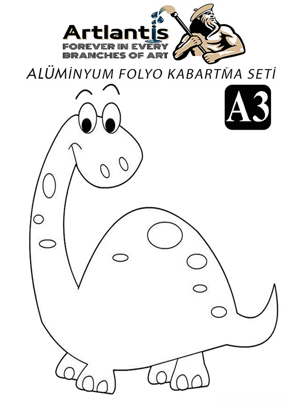 Alüminyum Folyo Kabartma Seti A3 30x40 Cm 1 Paket Aliminyum Folyo Seti Kabartma Seti Sanatsal Hobi