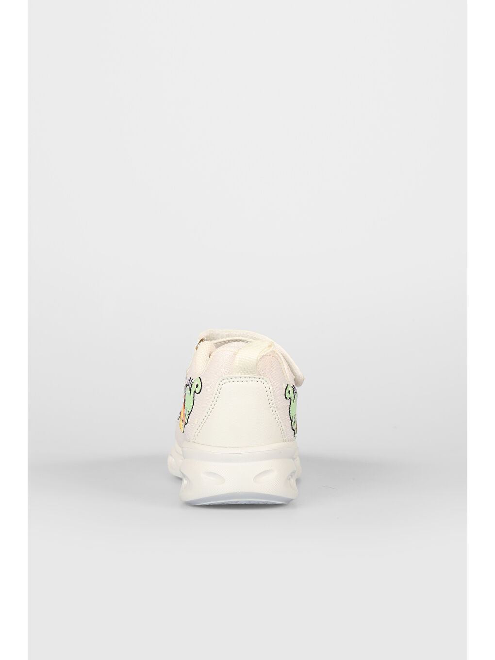 Dino Işıklı Unisex Bebek Beyaz Spor Ayakkabı-2