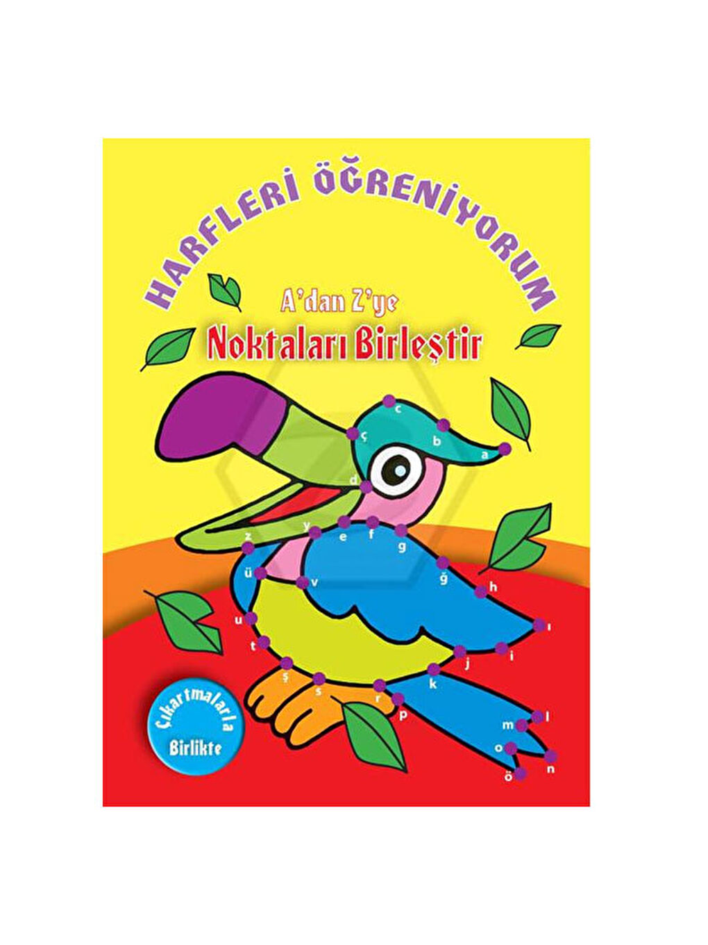 Harfleri Öğreniyorum A'dan Z'ye Noktaları Birleştir