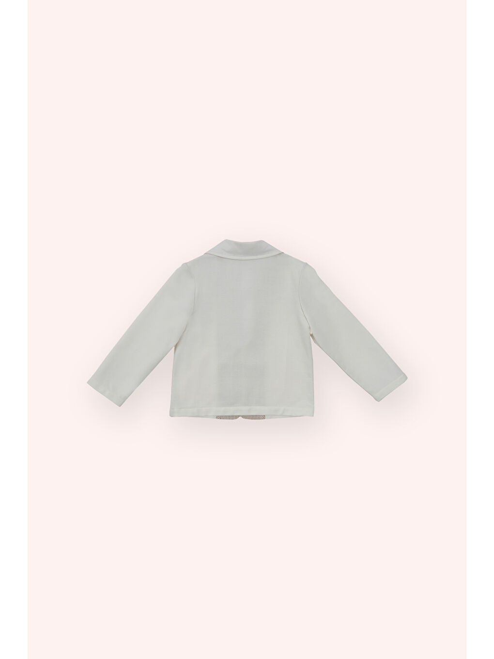 Erkek Çocuk Örme Ceket Ekru-2