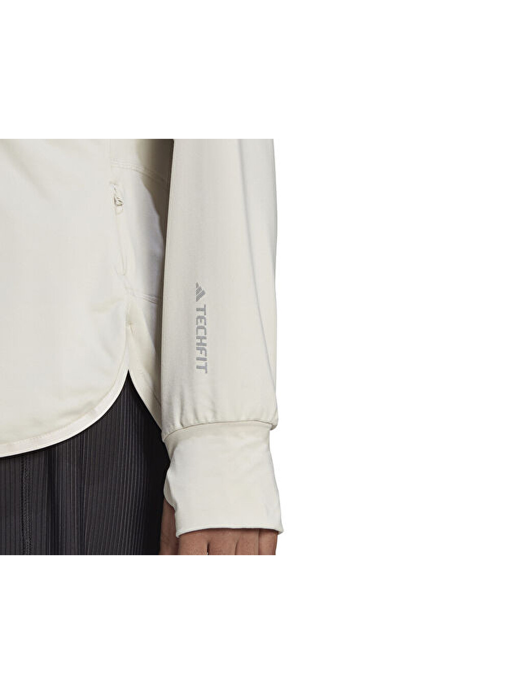 Tf Warm 14z Tp Kadın Antrenman Sweatshirts Hı3368 Beyaz-5