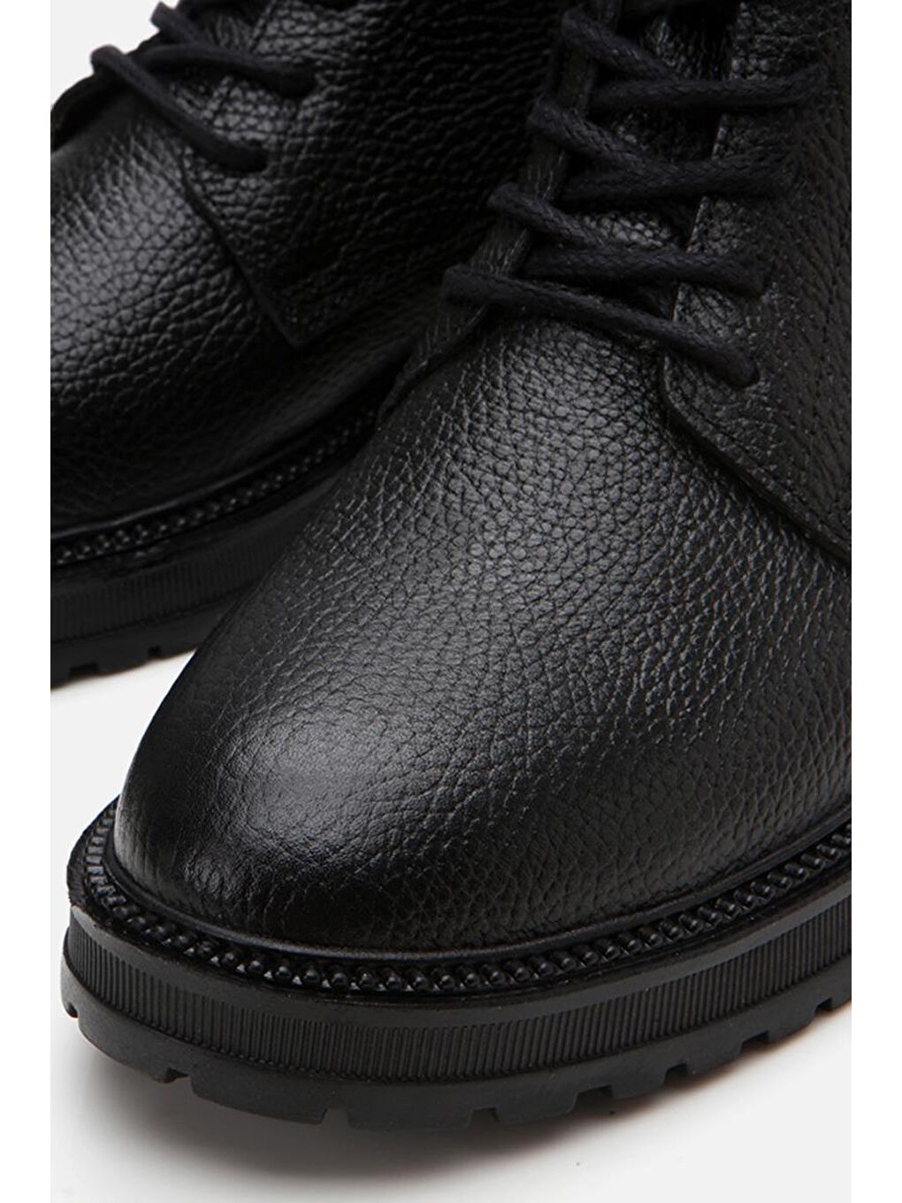 Hakiki Deri Siyah Erkek Günlük Bot-3