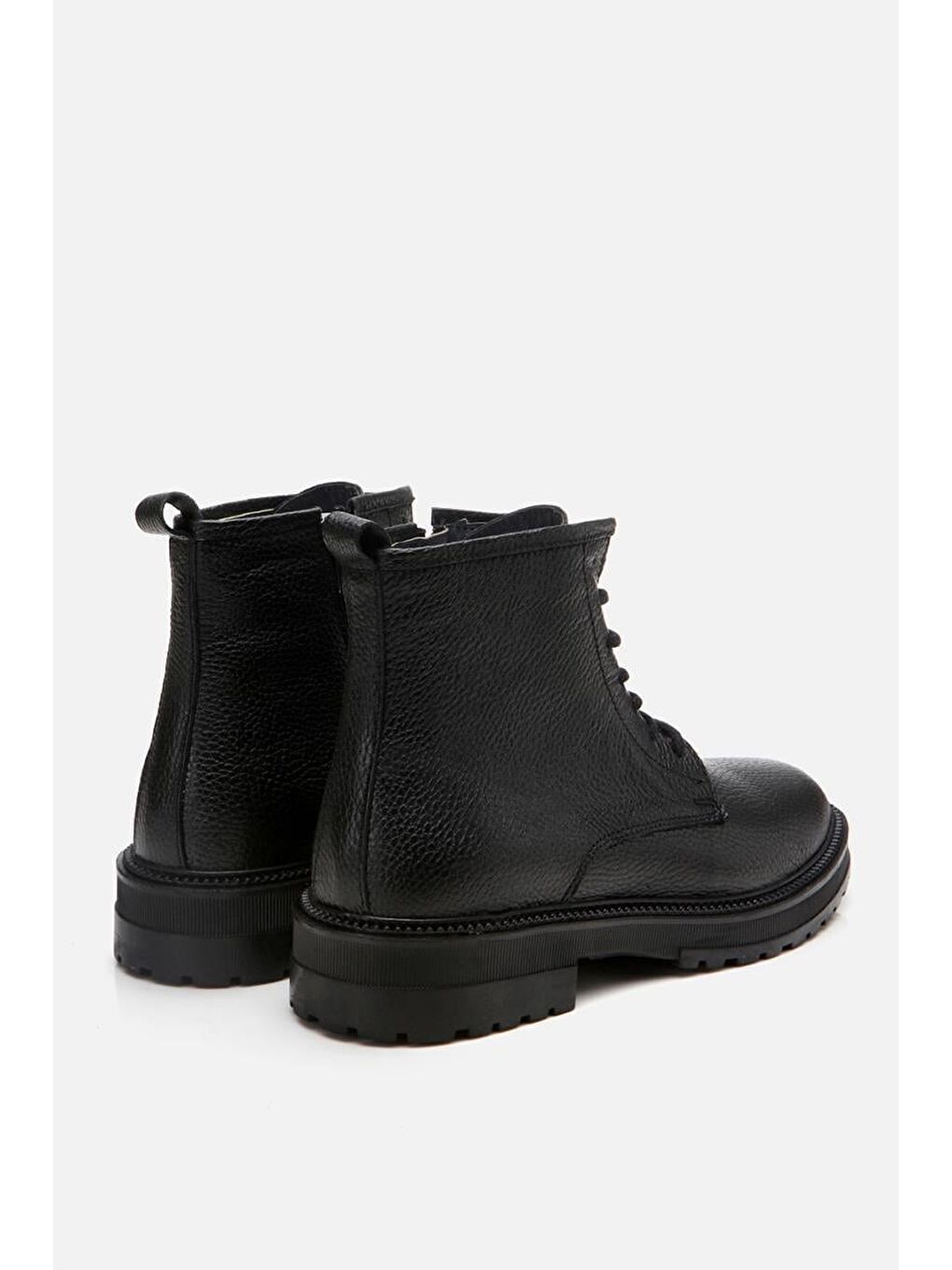 Hakiki Deri Siyah Erkek Günlük Bot-7
