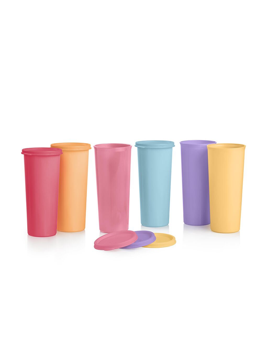 Tupperware Karışık Loli Bardak ve Kaşık Seti - 4