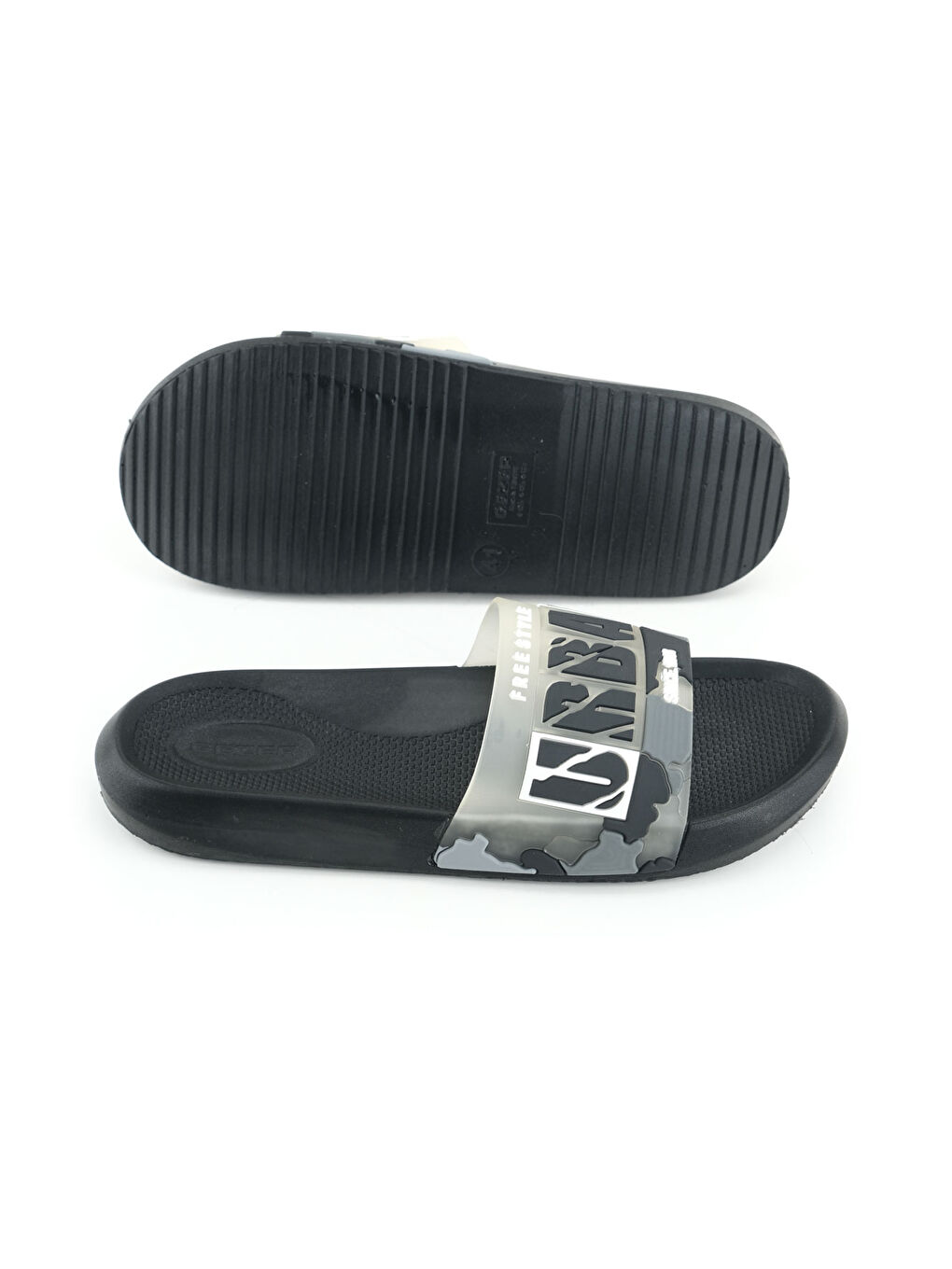 Siyah Erkek Yazlık PU Islak Zemine Uygun Ev Banyo Bahçe Havuz Terlik-4