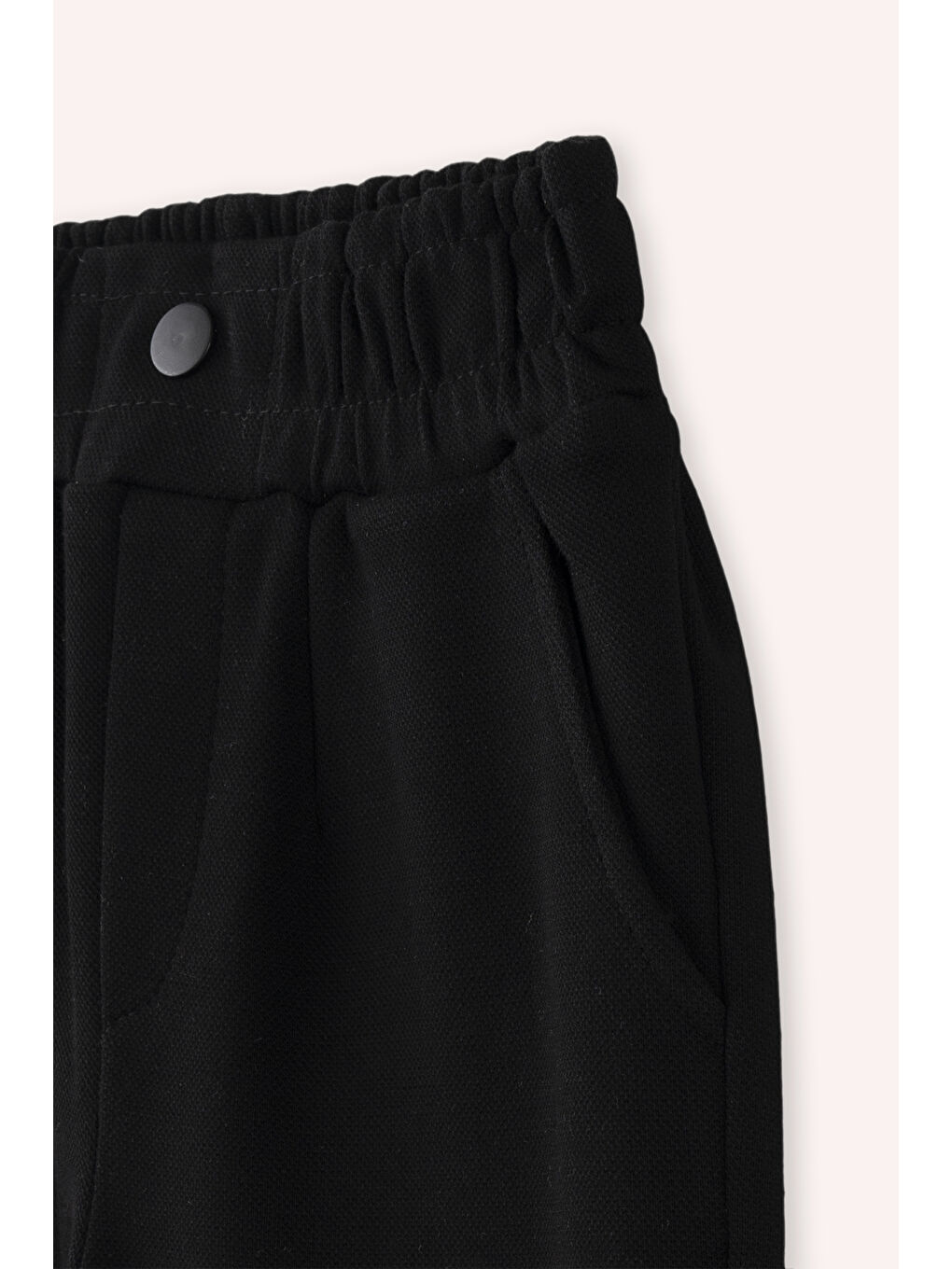 Erkek Çocuk Örme pantolon Siyah-1