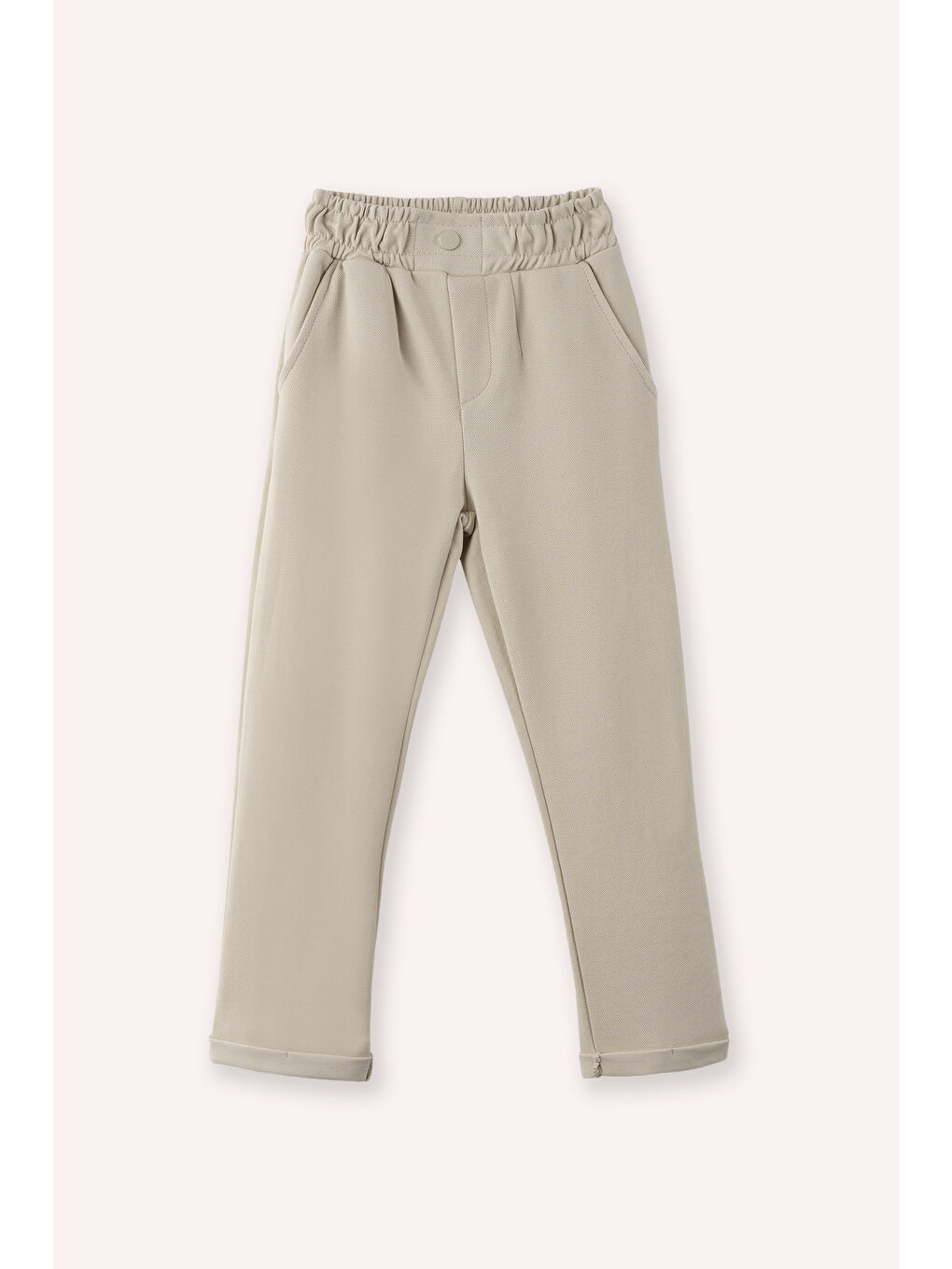 Erkek Çocuk Örme pantolon Bej