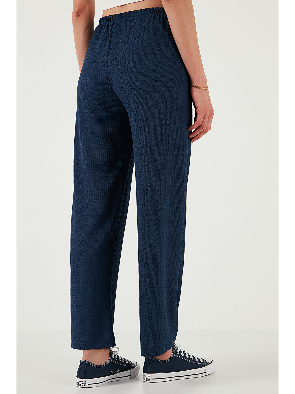 İndigo Regular Fit Normal Bel Geniş Paça Pantolon 5866117-6