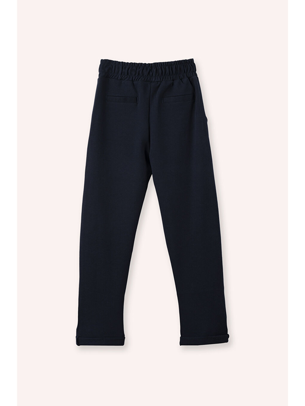 Lacivert Erkek Çocuk Örme pantolon Bej-2