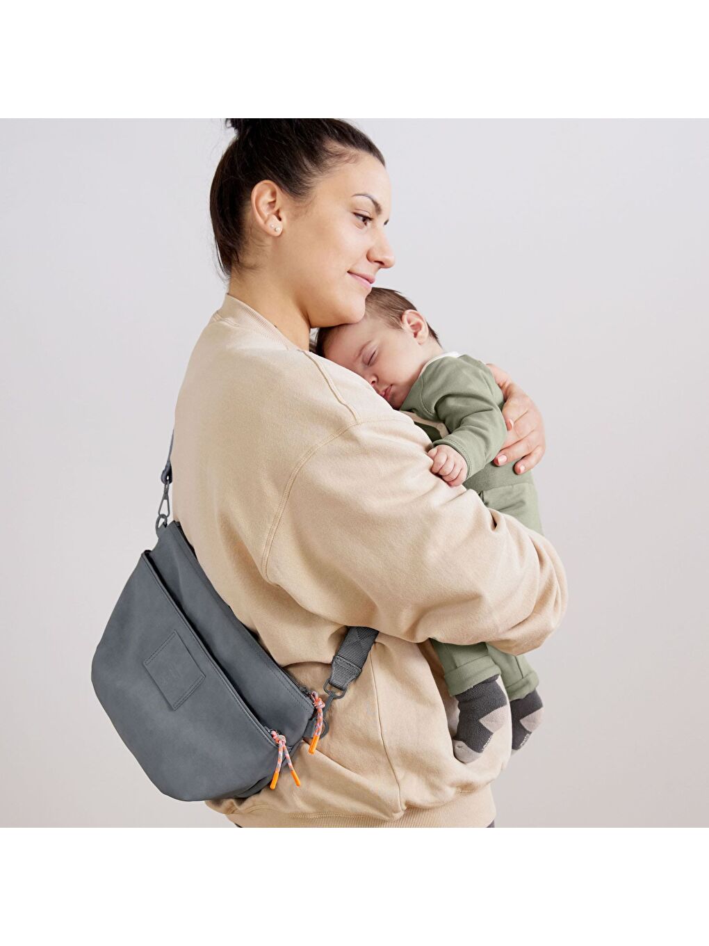 Buggy Bum Bebek Bakım Seyahat Çantası Anthracite-6