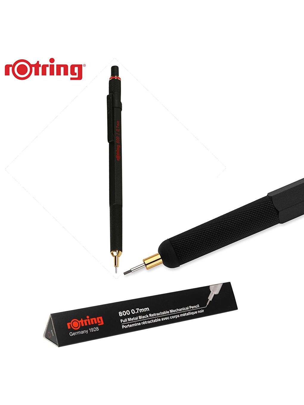 Rotring Siyah 800 Versatil Kalem 0.7 Siyah 1904446 - 1