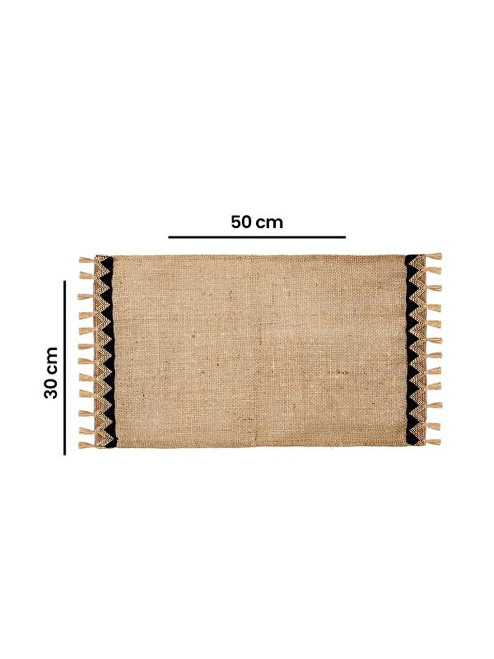 Bej Giz Home AS25 Jüt Amerikan Servis - 30x50 cm-4