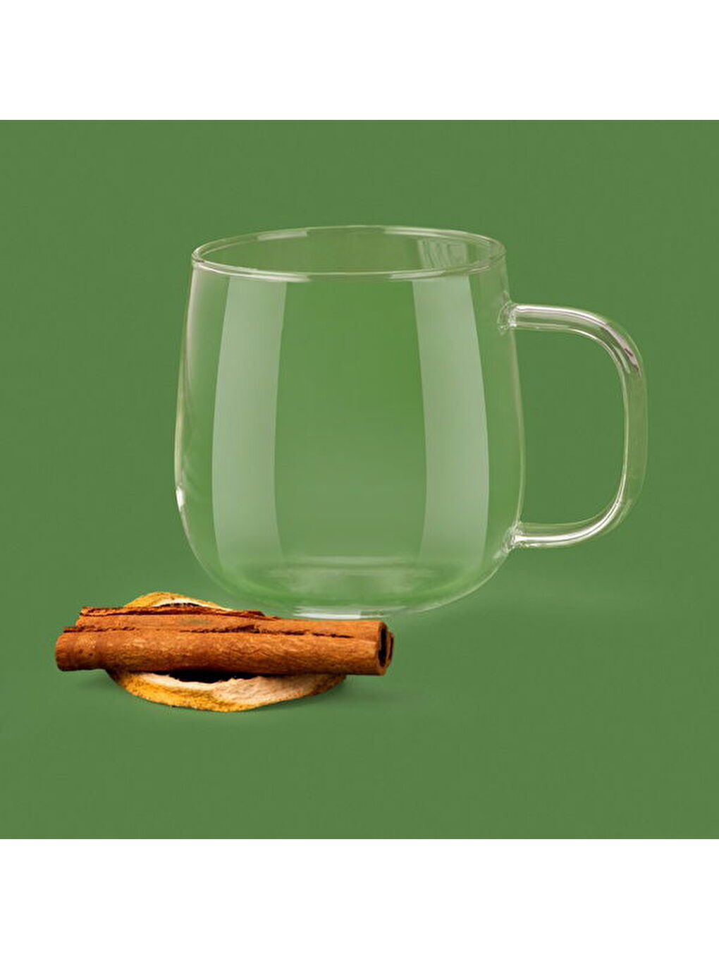 Renksiz Borosilikat Cam Kupa - Şeffaf - 490 ml-3