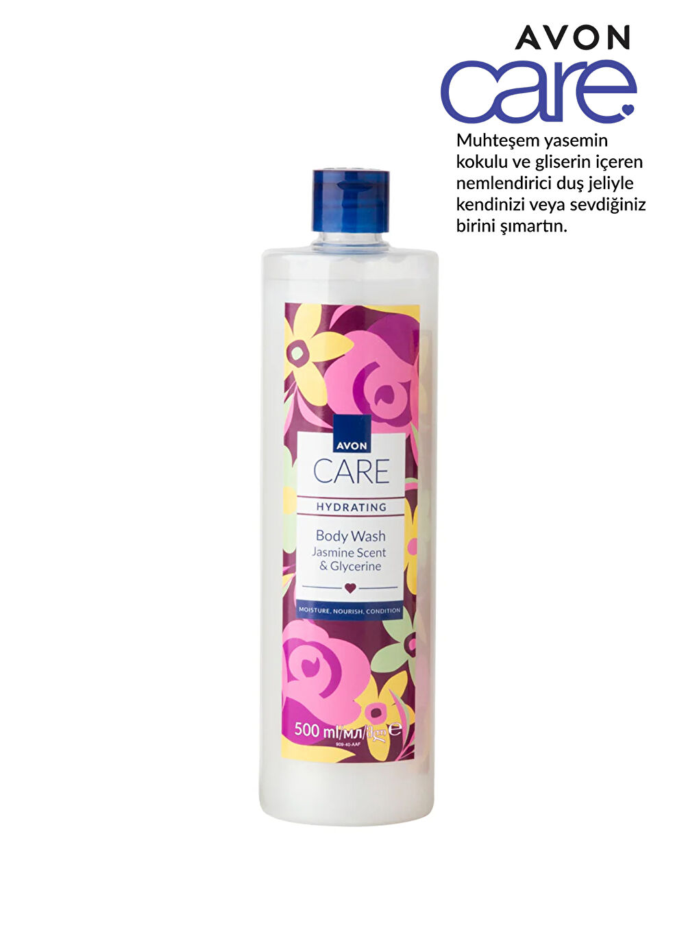 Care Yasemin Kokulu Gliserin İçeren Duş Jeli 500 Ml.-2