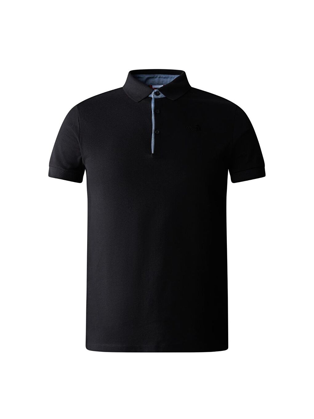 The North Face Siyah Premium Piquet Erkek Siyah Polo Tişört