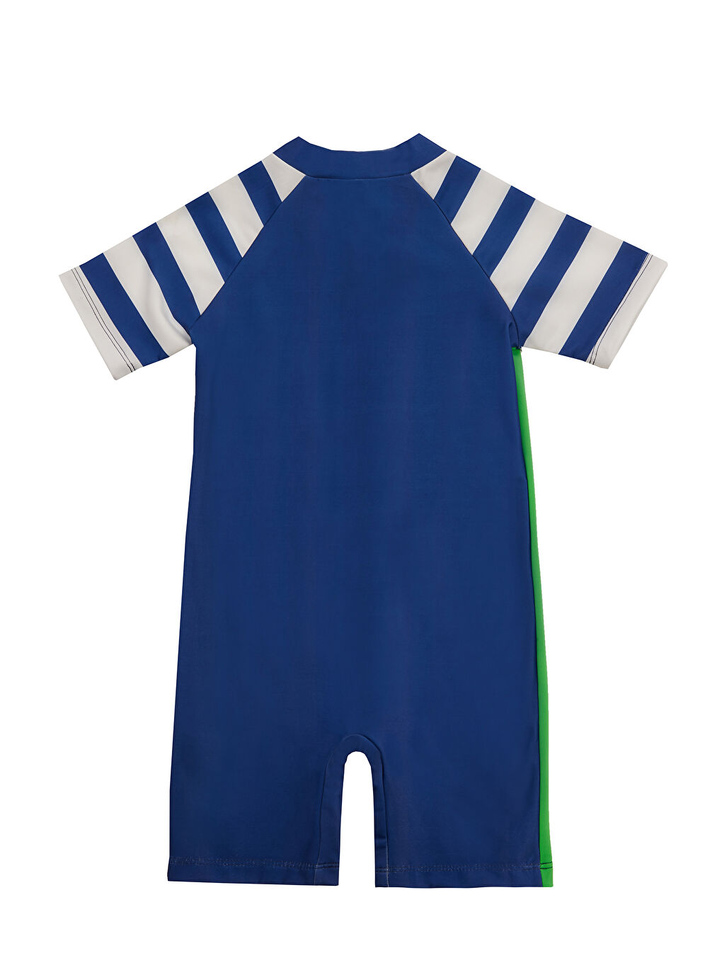 UV Korumalı Kısa Kollu Şortlu Tulum Çocuk Yüzücü Mayo 5234 Koyu Lacivert-1