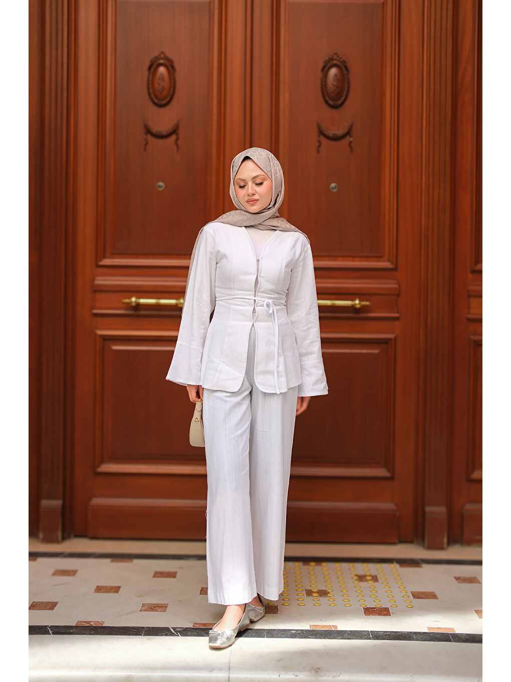 Kadın Bea Takım Beyaz-3