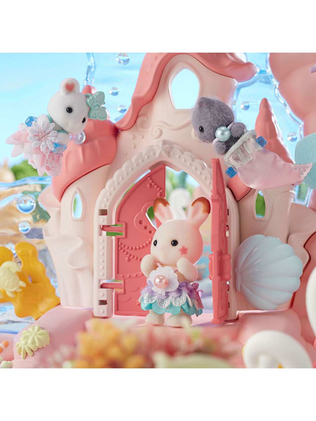 Sylvanian Families Renksiz Bebek Denizkızı Şatosu 5701 - 2