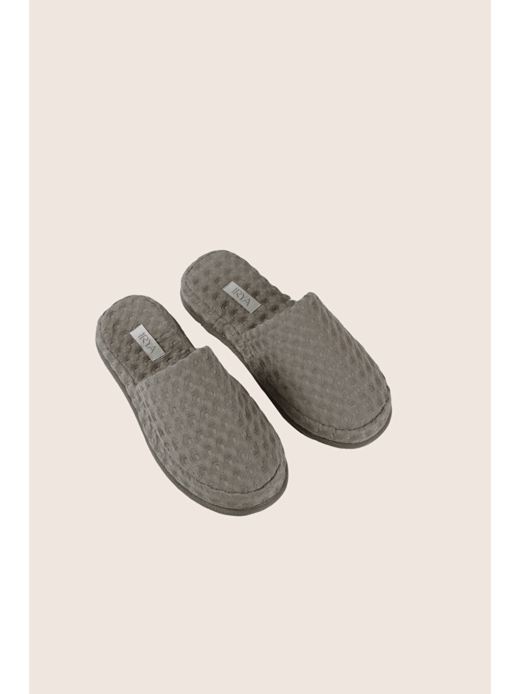 Aura Waffle Terlik Gri