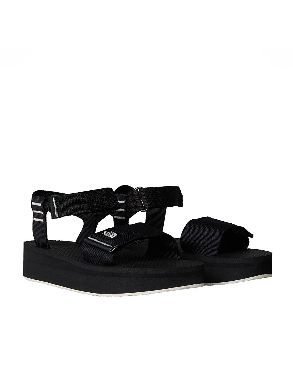 Skeena Platform Kadın Siyah Sandalet-1