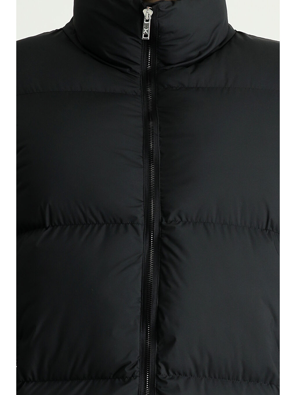 Siyah Spor Şişme Kaban-7