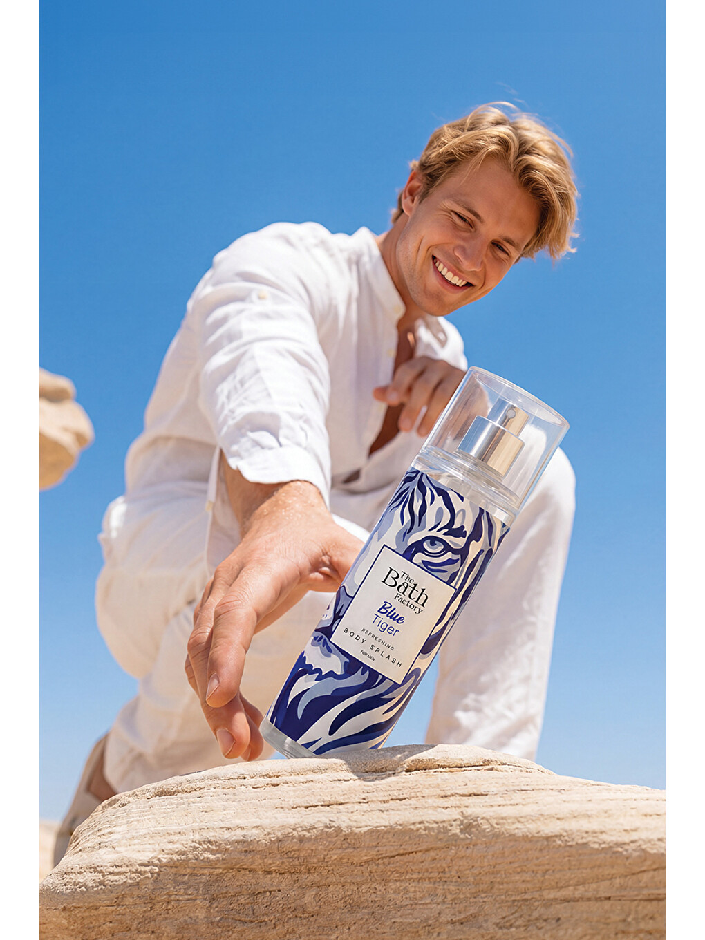 Blue Tiger Erkekler İçin Vücut Spreyi 200 ML-1
