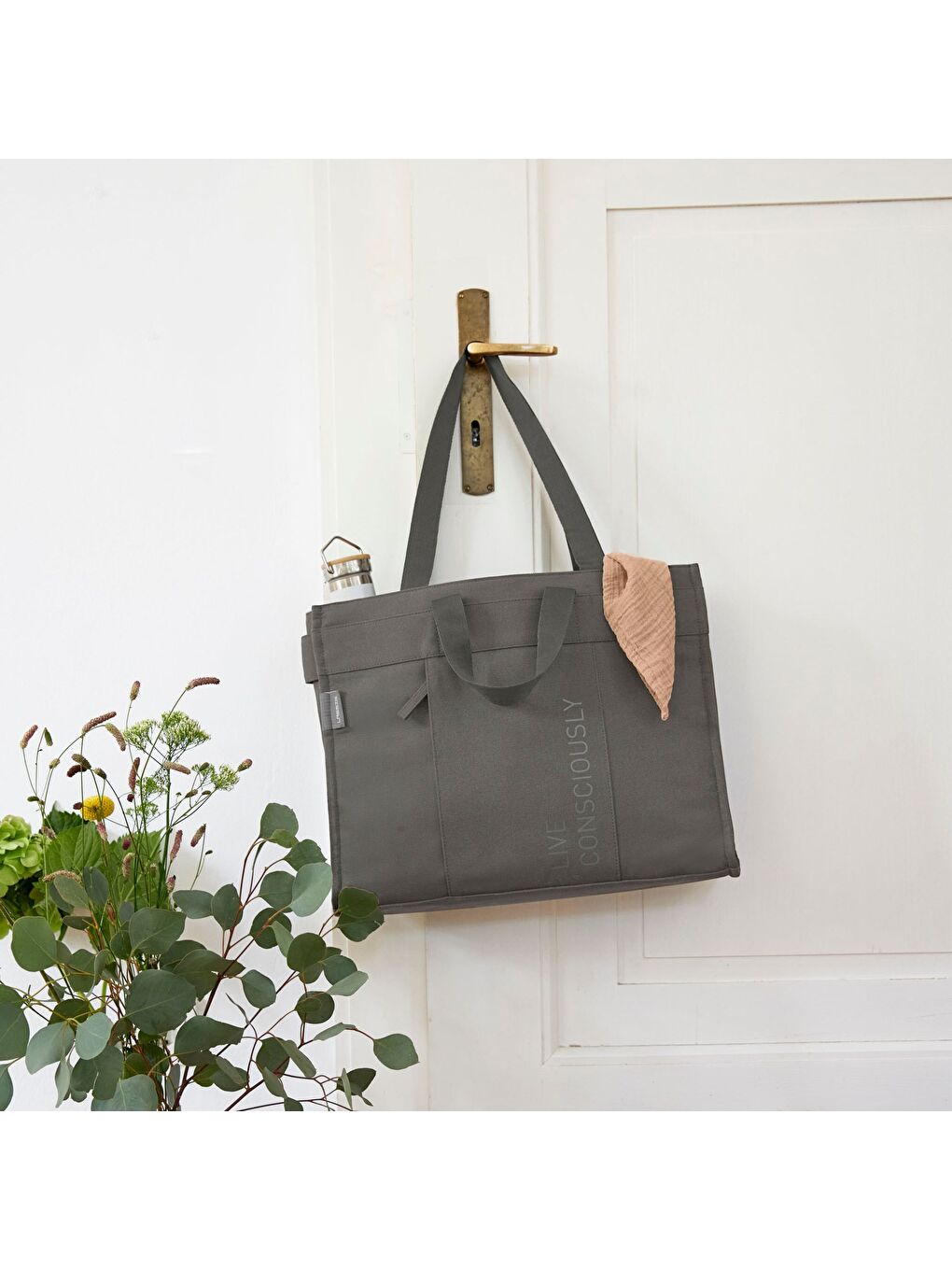 Tote Up Bebek Bakım Seyahat Çantası Anthracite-7