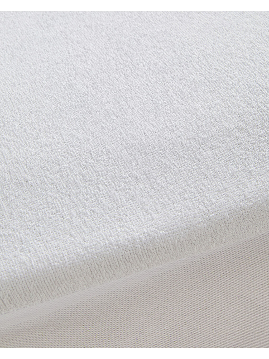 Ivorel Pure Pamuklu Sıvı Geçirmez Alez 160x200 cm Beyaz-1