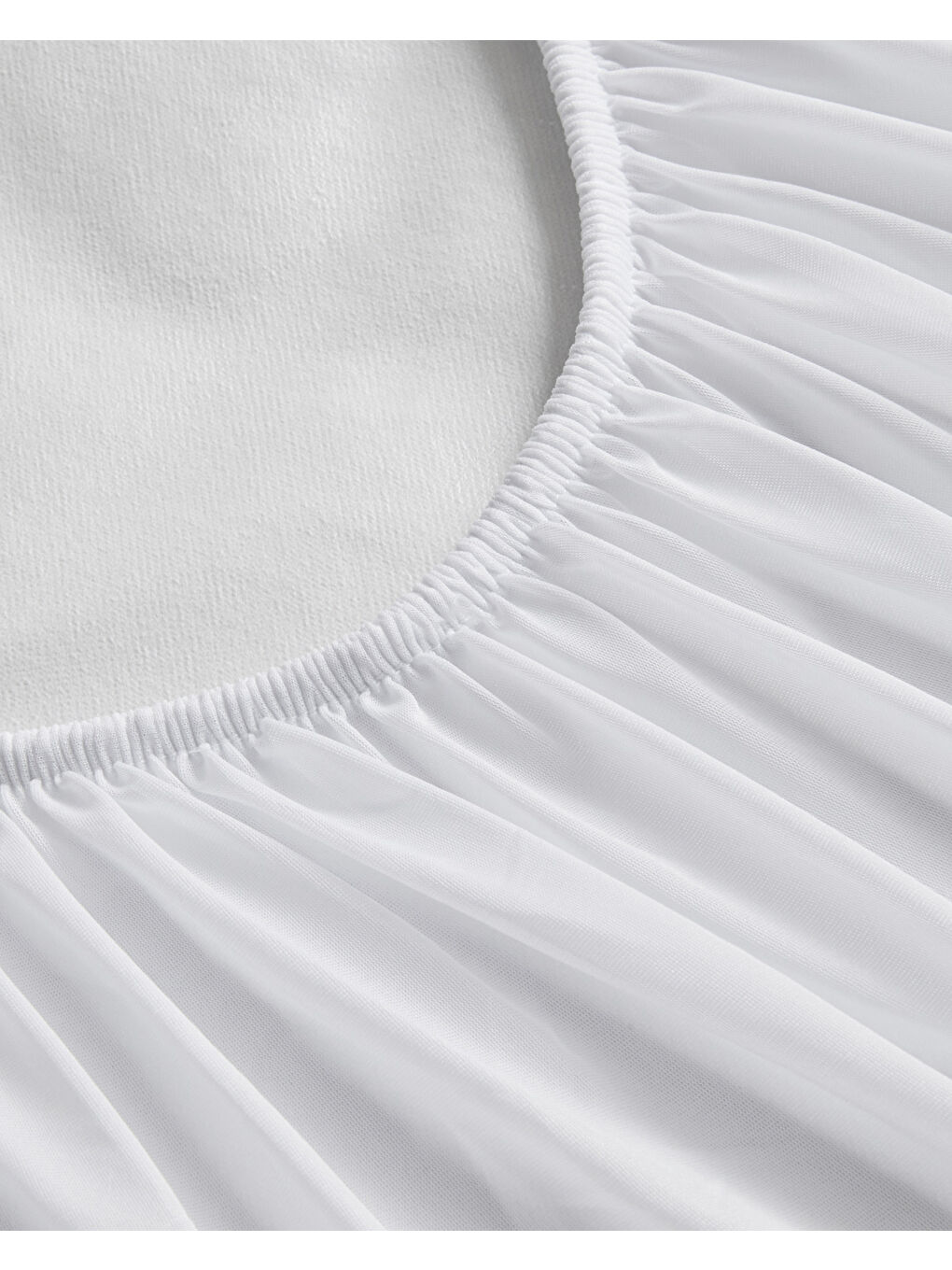 Ivorel Pure Pamuklu Sıvı Geçirmez Alez 160x200 cm Beyaz-3