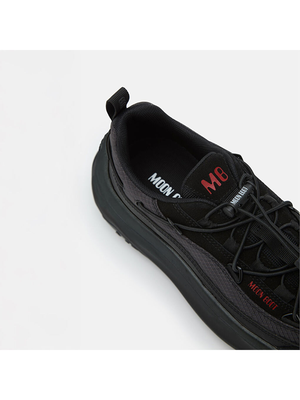 Siyah Erkek Sneaker ( Günlük) 80D2490100-NH36 Moon247 Xlace Black/Black-2