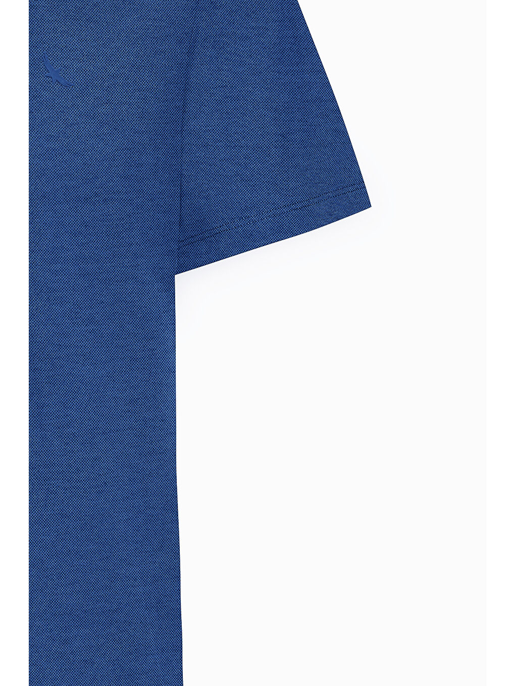 Erkek Lacivert Slim Fit Dar Kesim Bisiklet Yaka Pamuklu Tişört-6