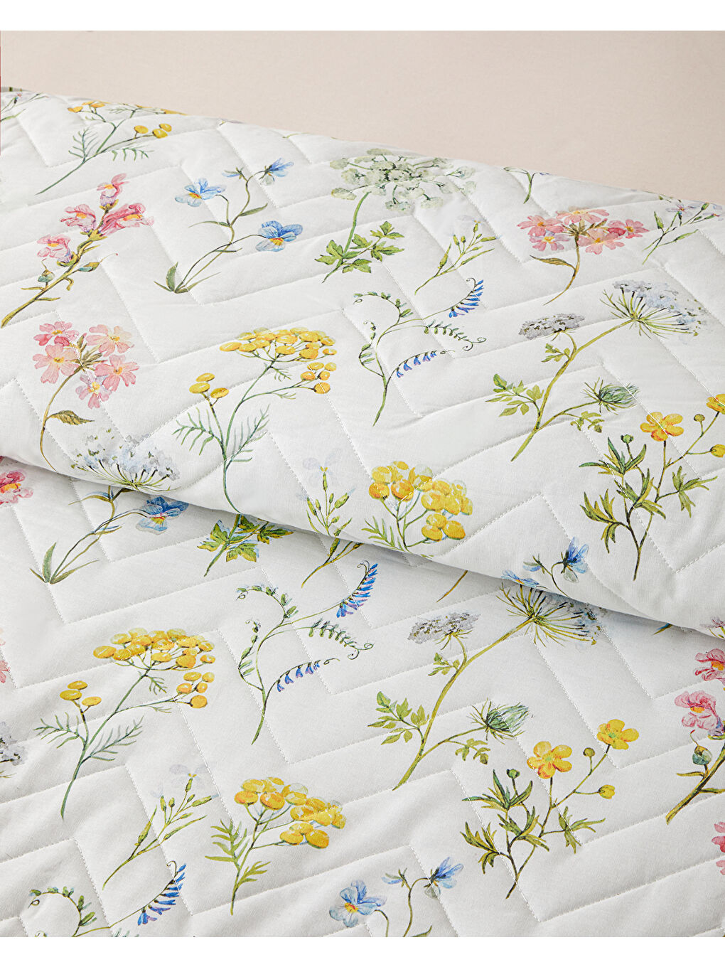 Kaelis Fleur Çift Kişilik Complete Nevresim Takımı 200x220 cm Sarı-2