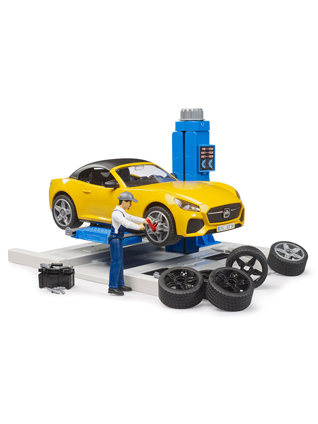 Oyuncak Araba Lastik Değişim İstasyonu BR62112-1