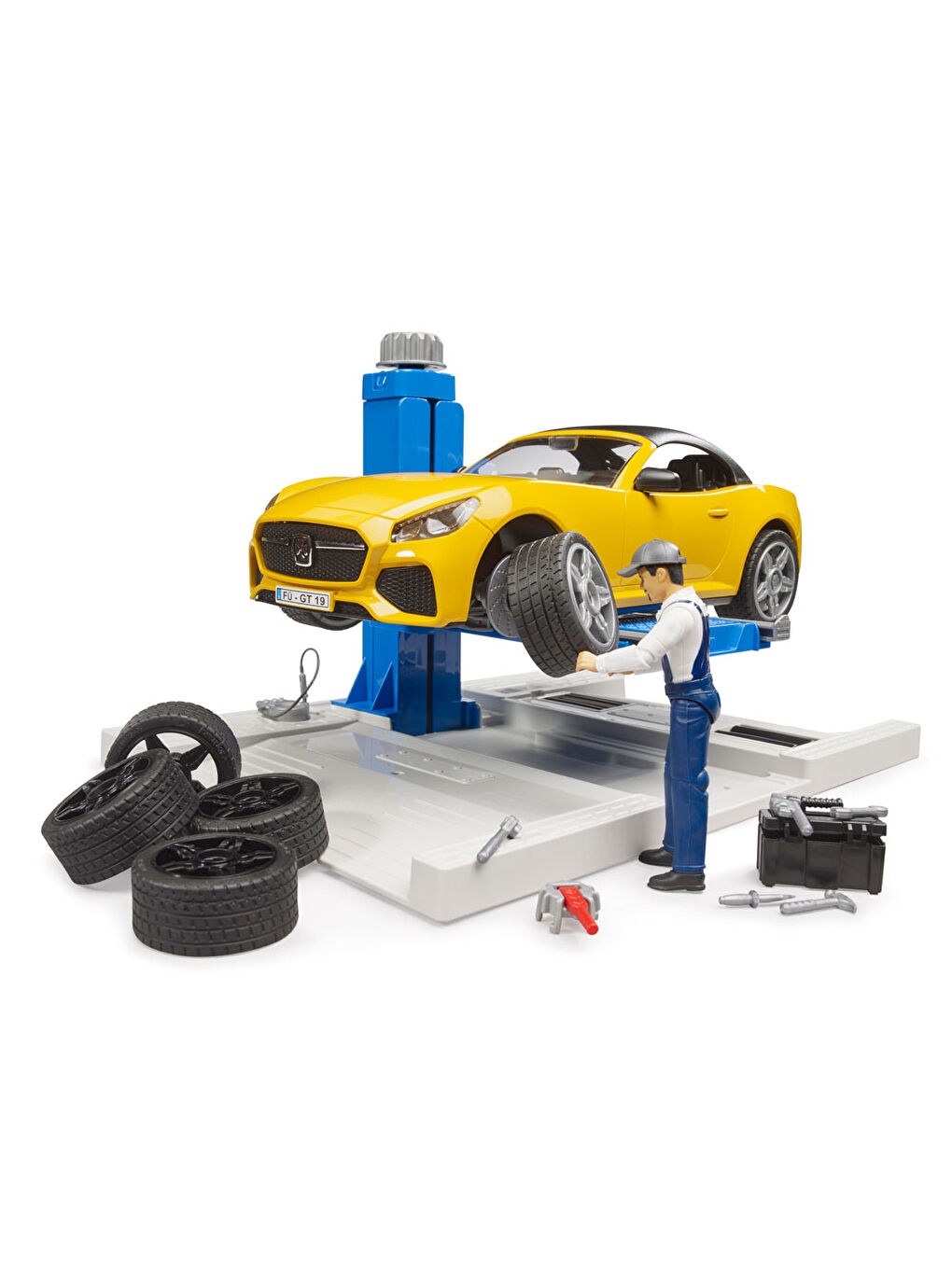 Oyuncak Araba Lastik Değişim İstasyonu BR62112-2