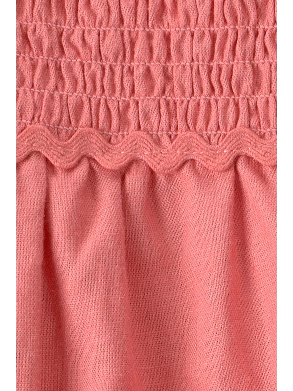 Kız Bebek Bodyli Elbise 3 Ay-24 Ay Pembe-1