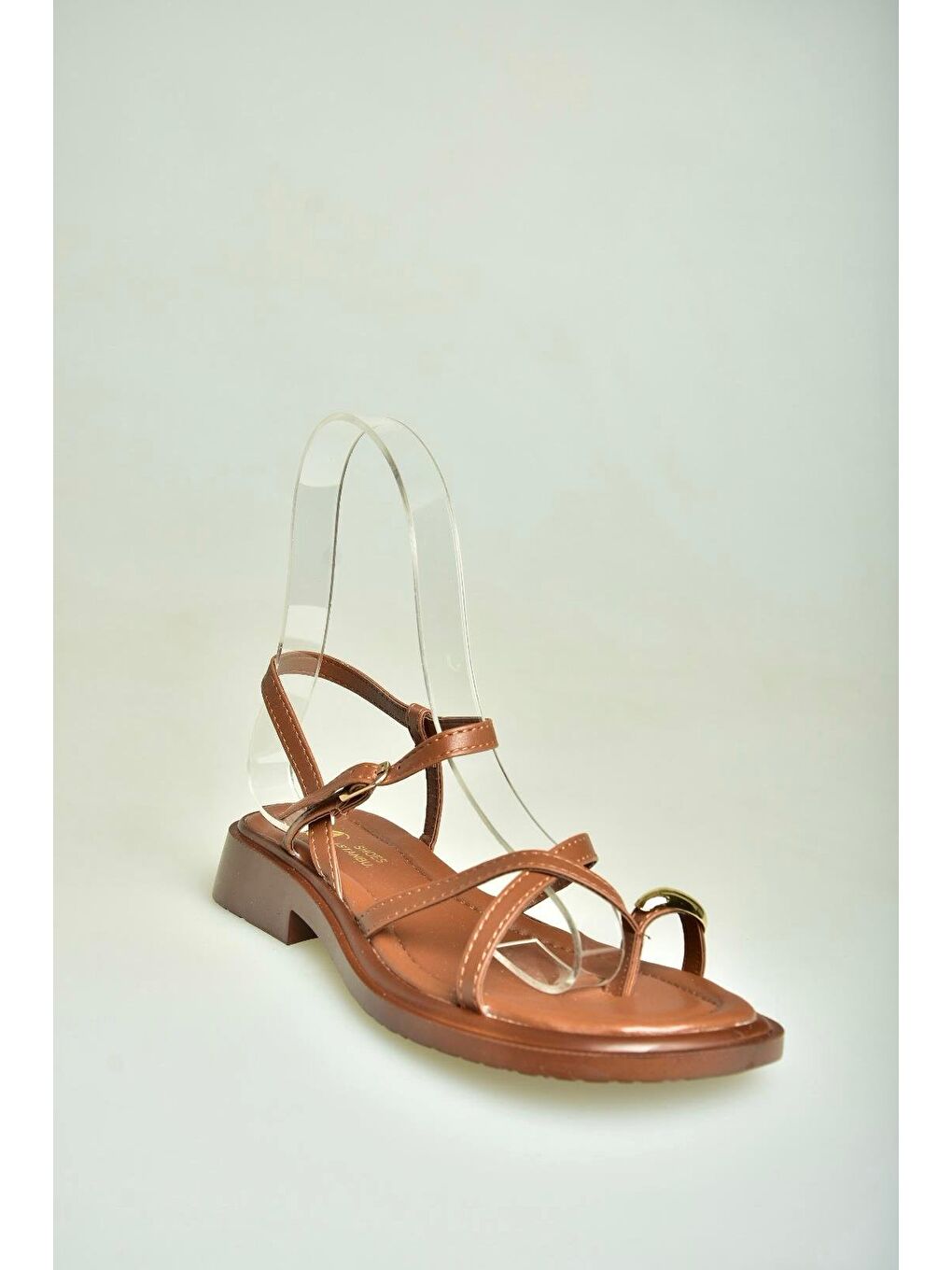 Kahverengi Taba Kadın Sandalet U267763509-2