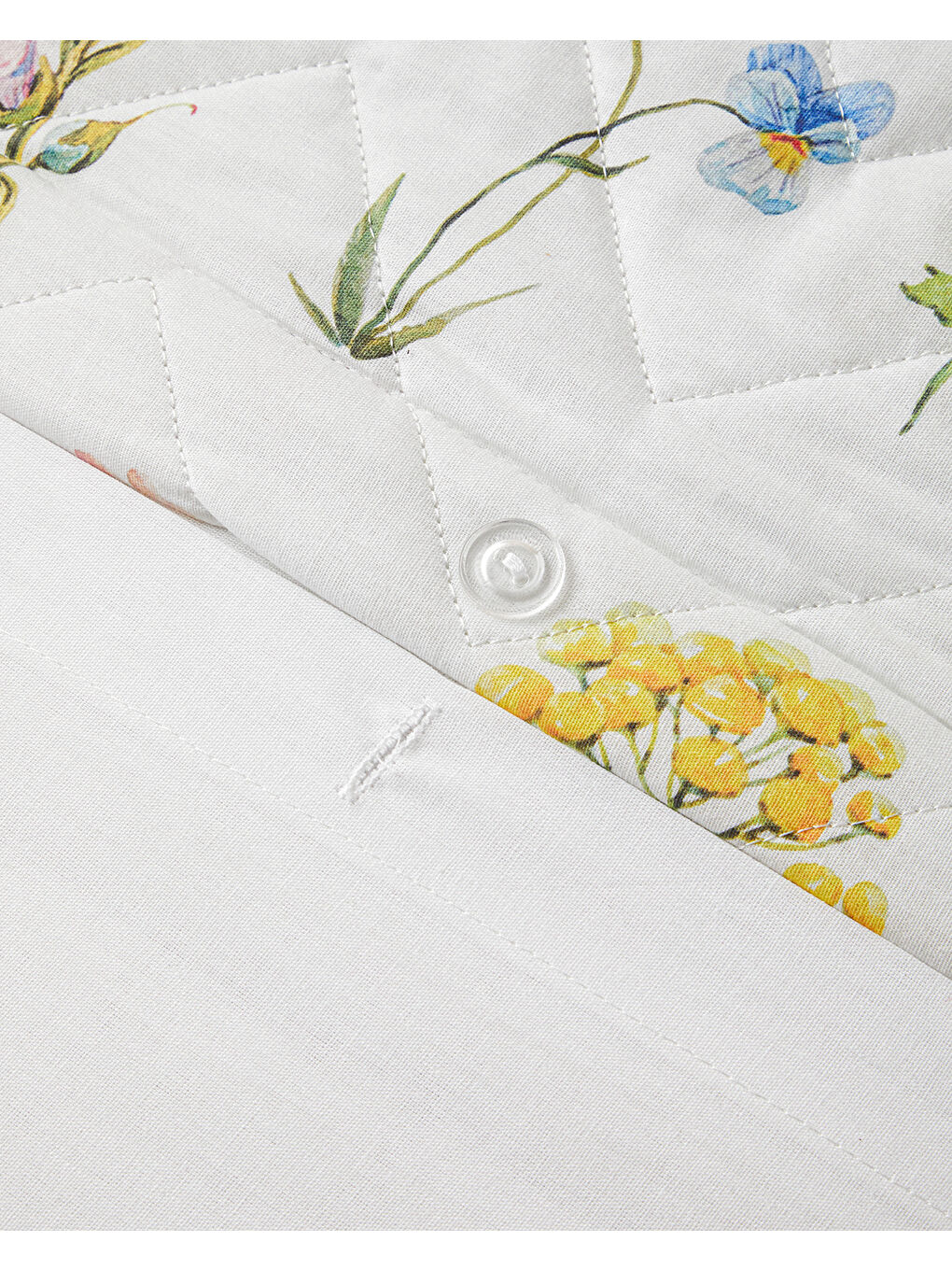 Kaelis Fleur Çift Kişilik Complete Nevresim Takımı 200x220 cm Sarı-5