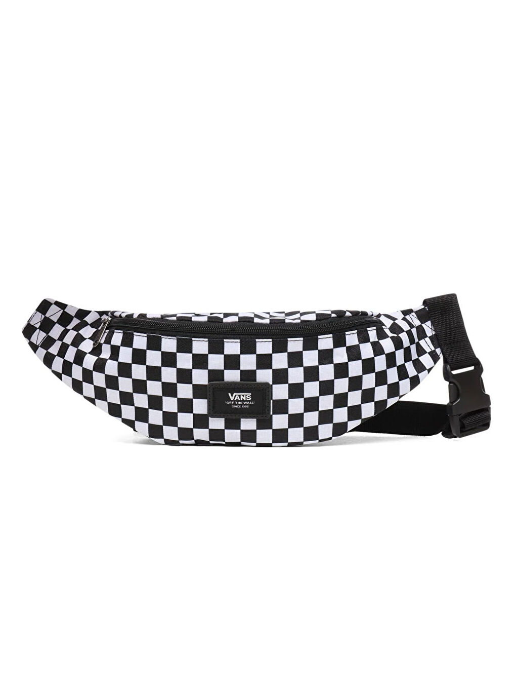 Siyah Mini Ward Cross Body Göğüs Çantası Black-White Check VN0A45GXHU01