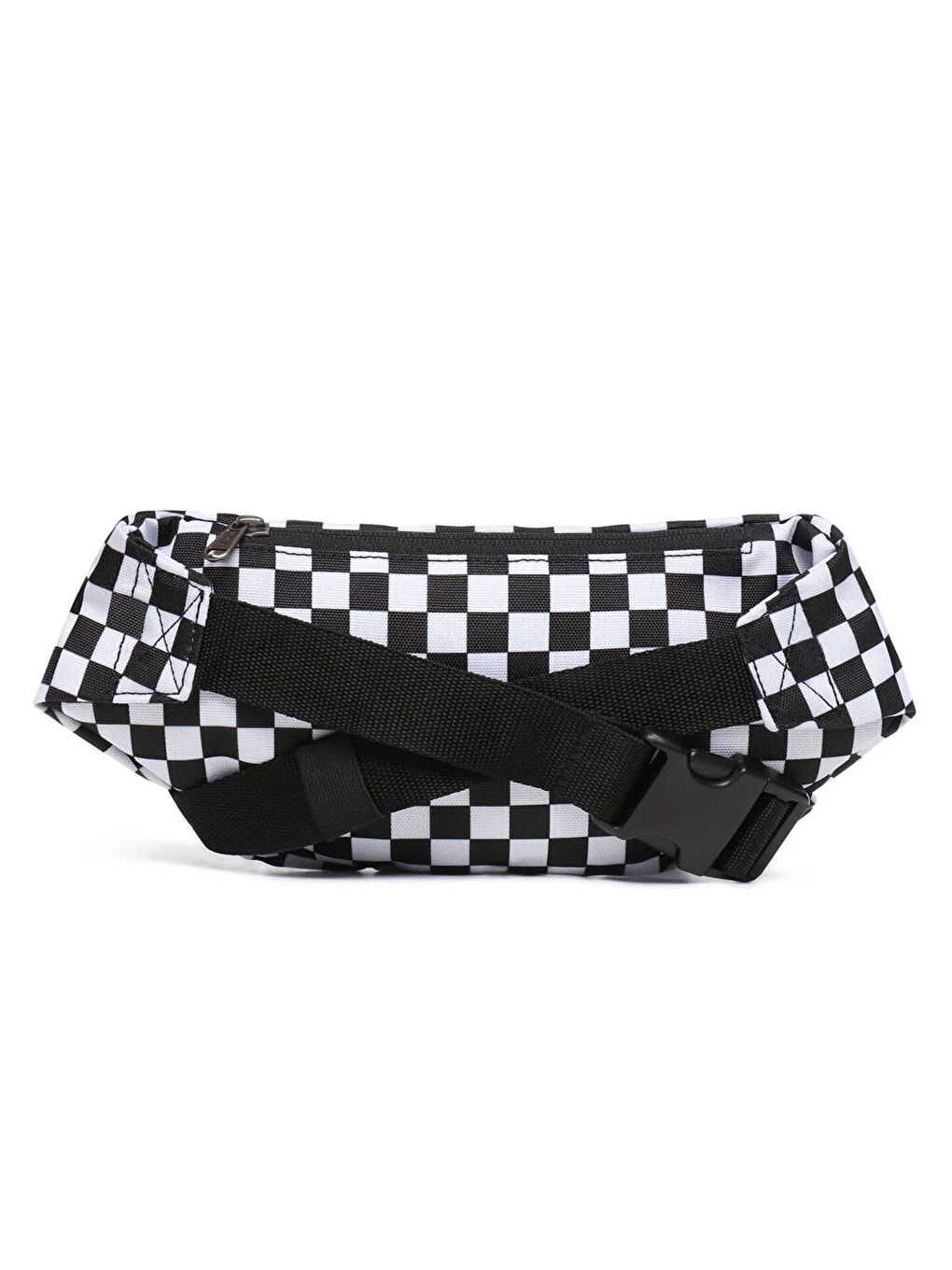 Siyah Mini Ward Cross Body Göğüs Çantası Black-White Check VN0A45GXHU01-2