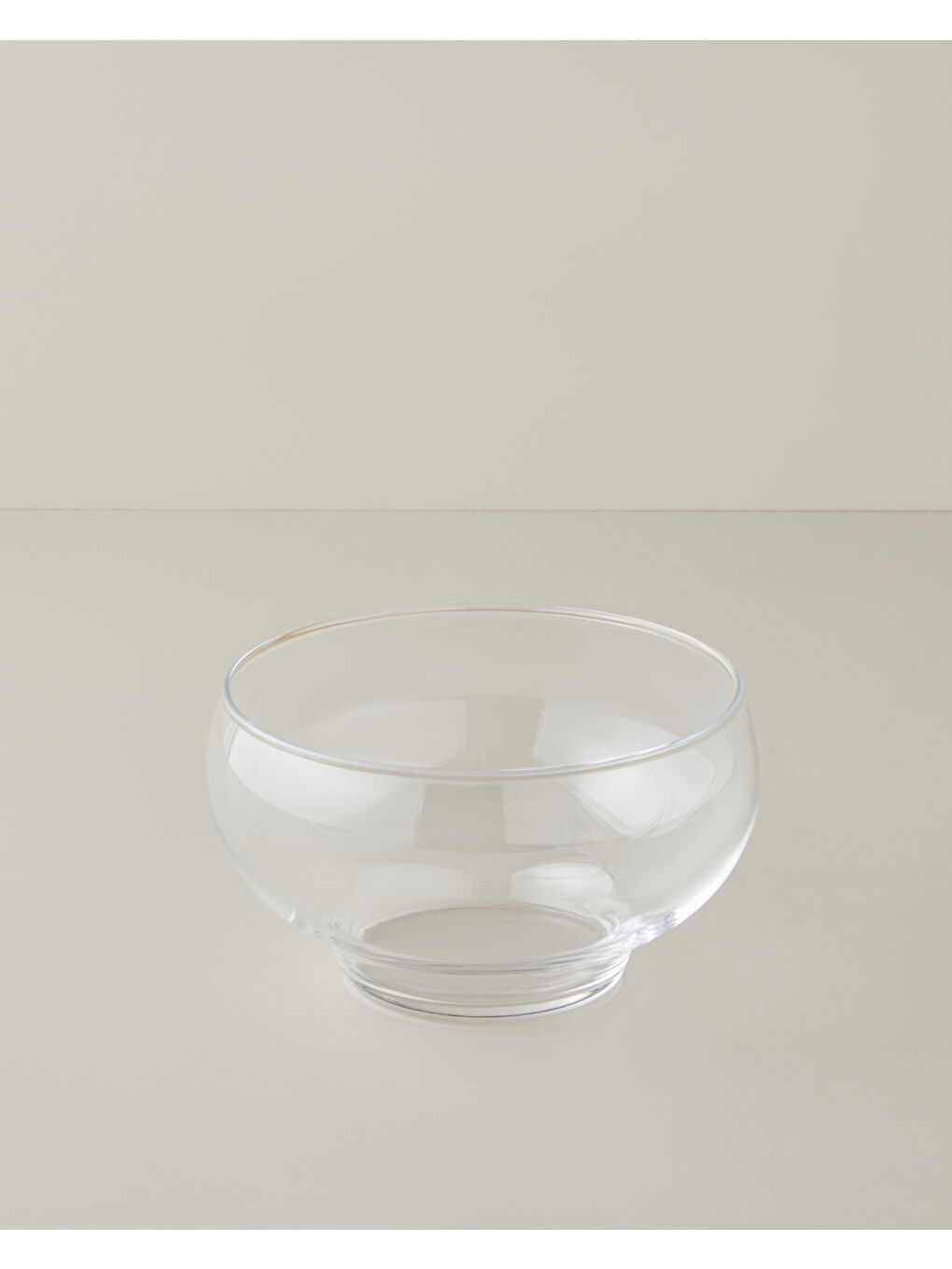 Renksiz Ciara Cam Kase 20 cm Şeffaf