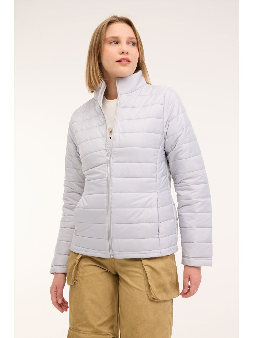 Kinetix WB PADDED 1SN659 4PR Gri Kadın Mont