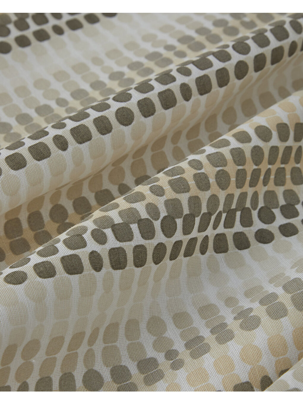 Woody Kolay Ütülenir Çift Kişilik Nevresim Seti 200x220 cm Bej-Kahverengi-4